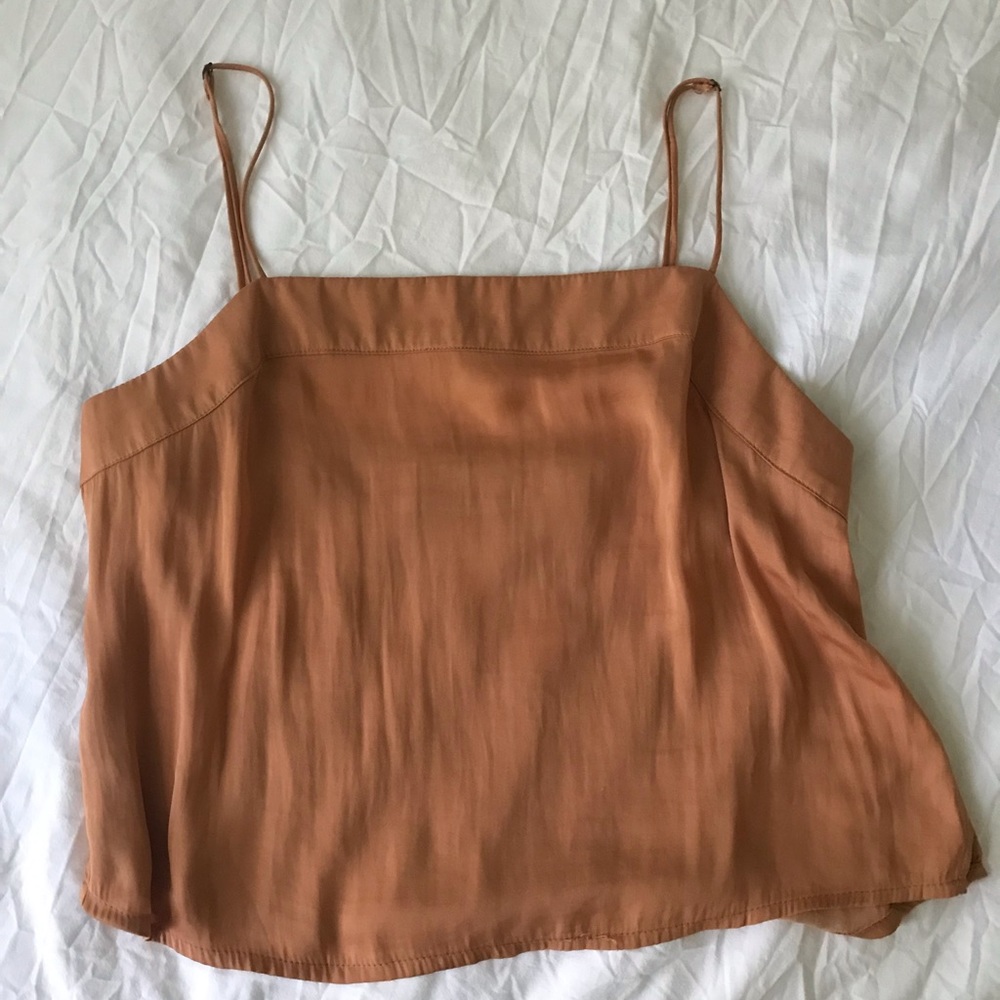 Burnt Orange Top from Urban Outfitters
